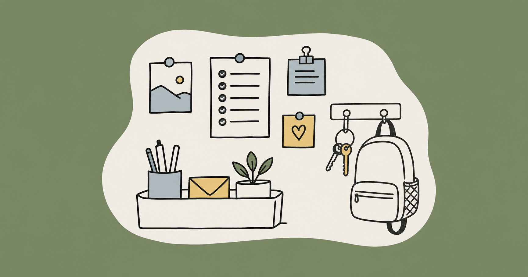 Editorial illustration for The Family Command Center That Does Not Need Another Calendar